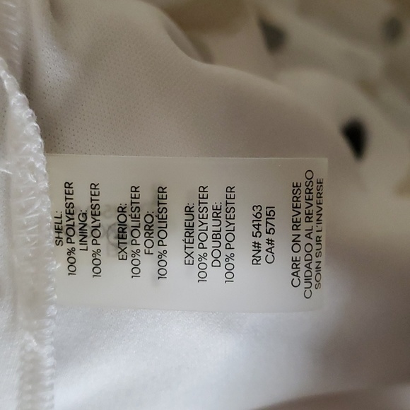 Calvin Klein Polka-dot Ruffle Dress - Picture 4 of 5